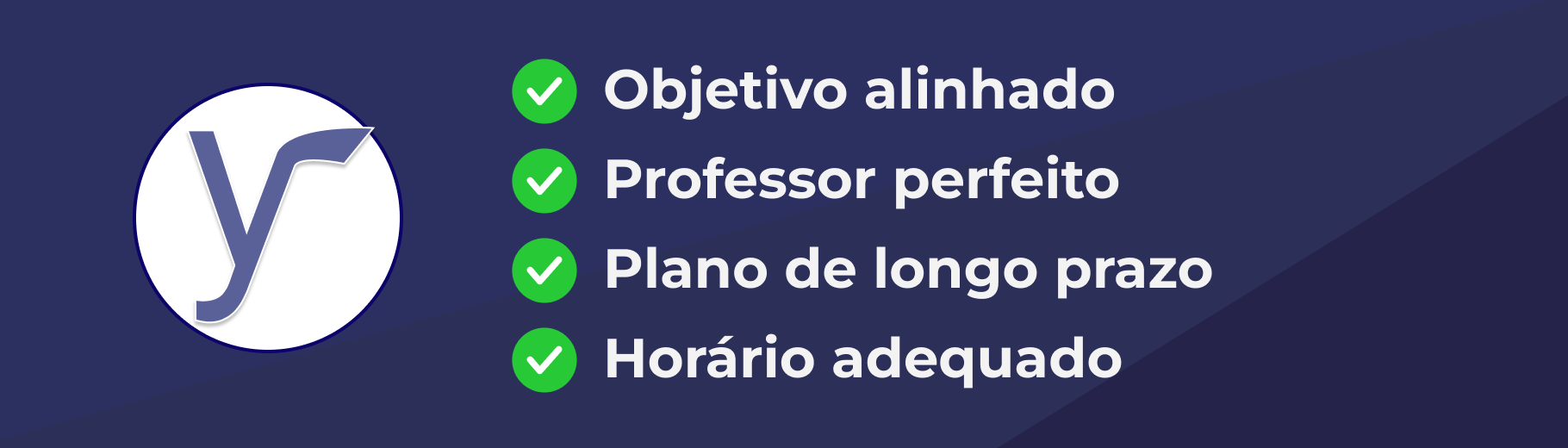 Escolhemos o melhor professor para cada aluno