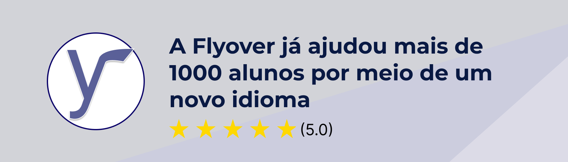 A Flyover já ajudou mais de 1000 alunos por meio de um novo idioma